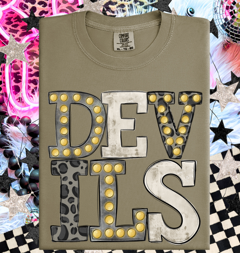 DEVILS Neutral Marquee