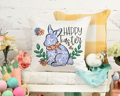 Happy Easter Blue Bunny