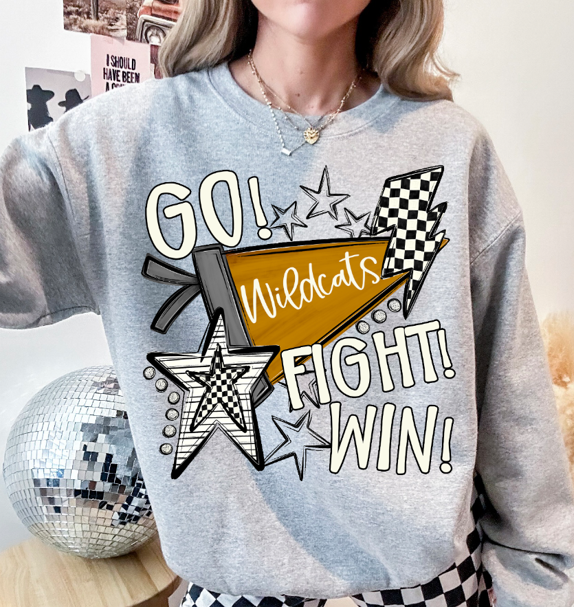 GO! FIGHT! WIN! PENNANT CUSTOM