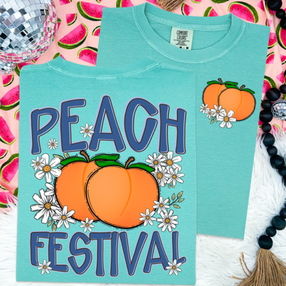 PEACH FESTIVAL WITH POCKET