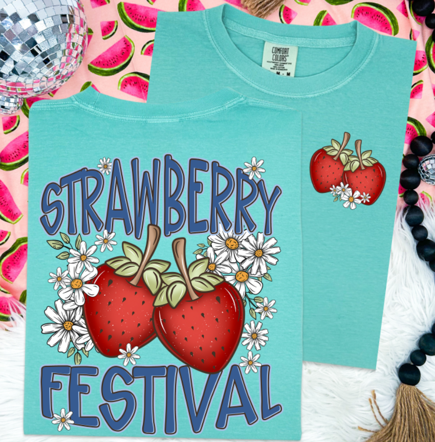 STRAWBERRY FESTIVAL WITH POCKET