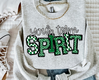 SPIRIT WORD ART - SO SPORTY - CHOOSE COLOR