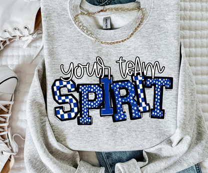 SPIRIT WORD ART - SO SPORTY - CHOOSE COLOR