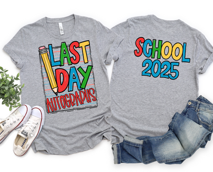 Last Day of School Autographs Set