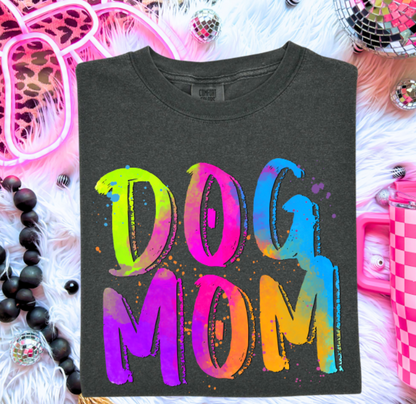 NEON MASCOTS DOG MOM