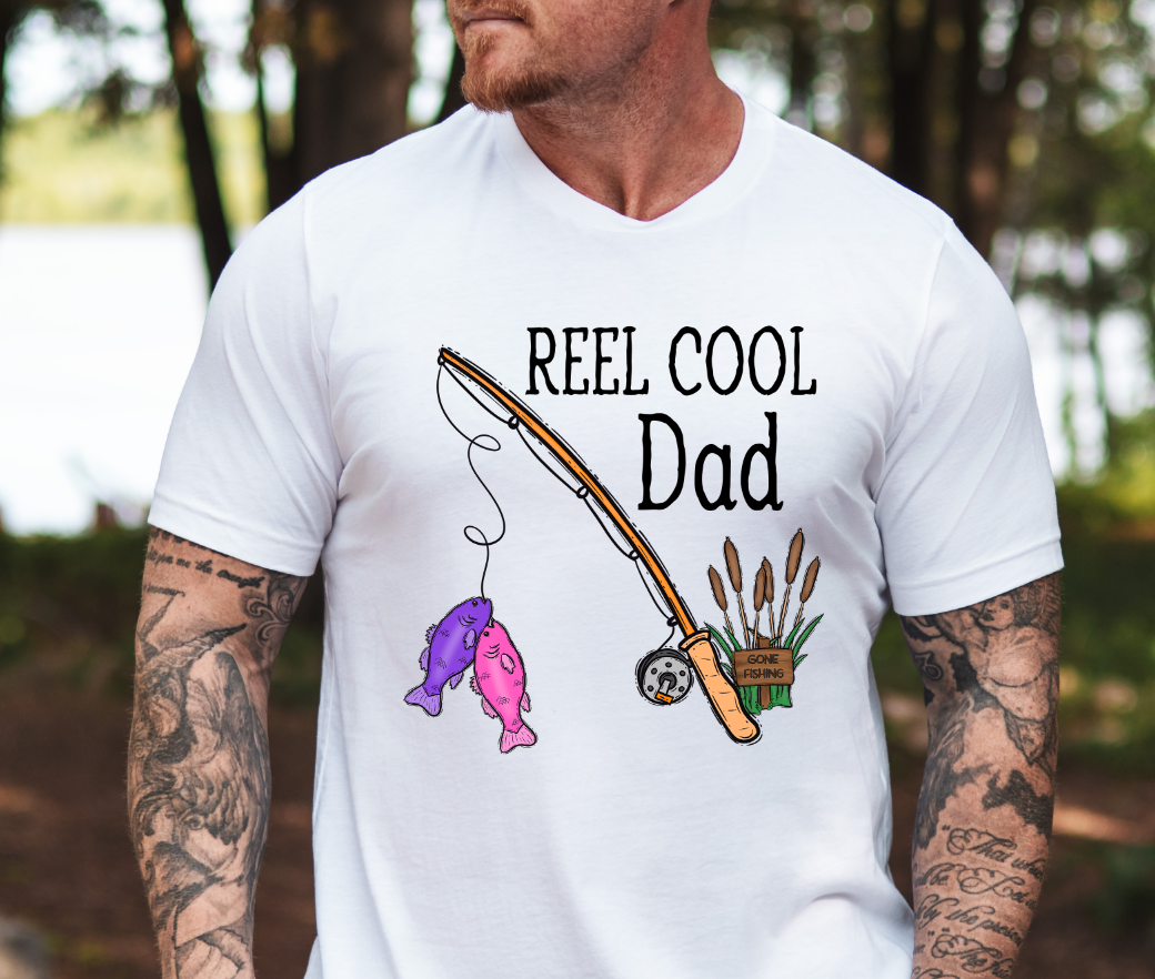 REEL COOL DAD 1 PINK 1 PURPLE