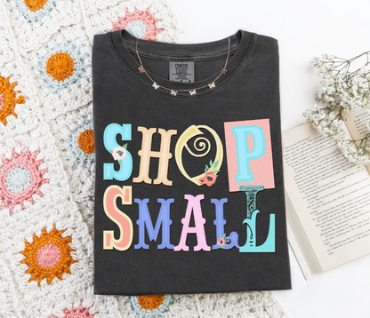 SHOP SMALL WORD ART