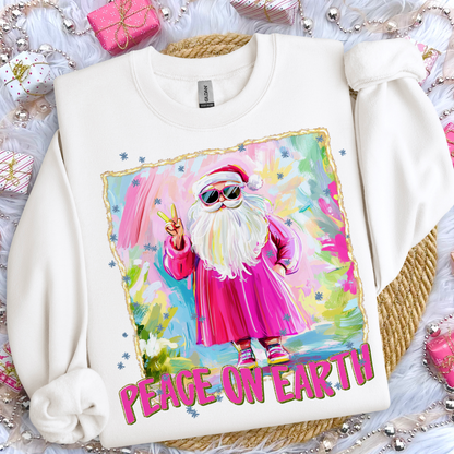 PEACE ON EARTH SANTA