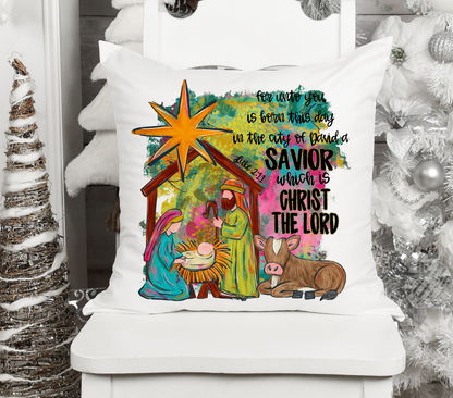 FOR UNTO YOU IS BORN A SAVIOR