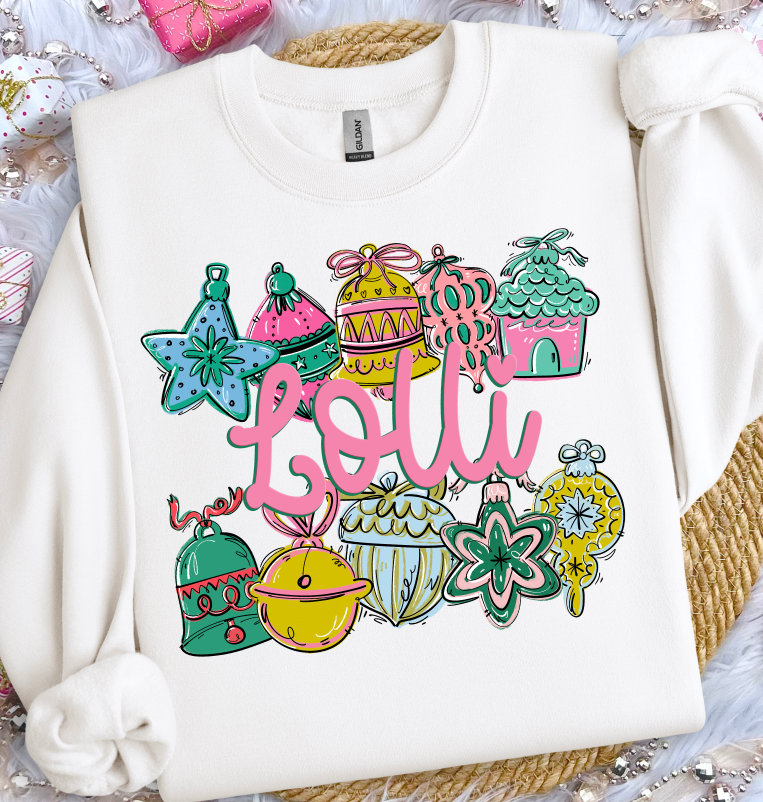 ORNAMENT NAME FRAME Lolli
