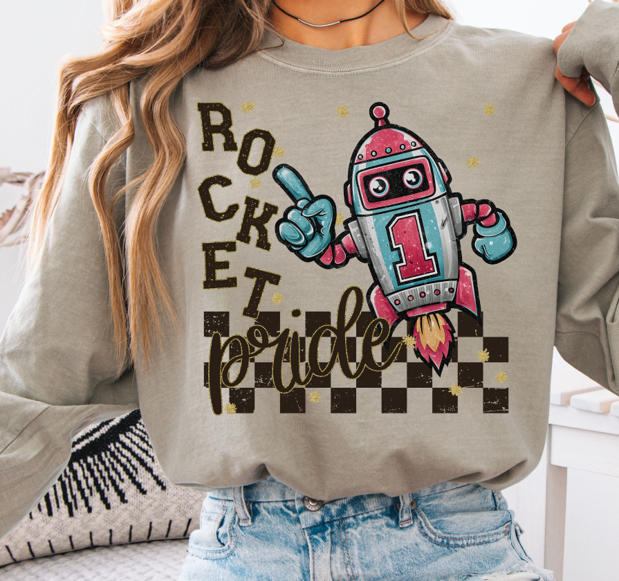 GRUNGE MASCOTS ROCKET