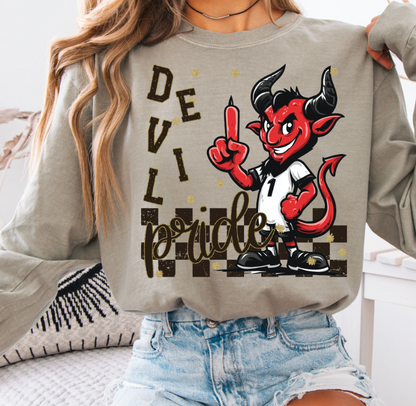 GRUNGE MASCOTS DEVIL