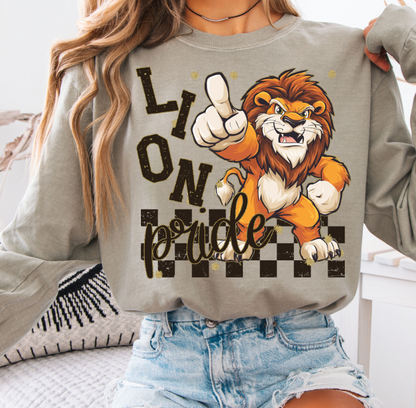 GRUNGE MASCOTS LION