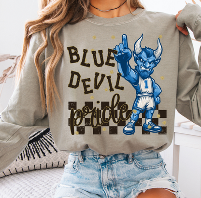 GRUNGE MASCOTS BLUE DEVIL