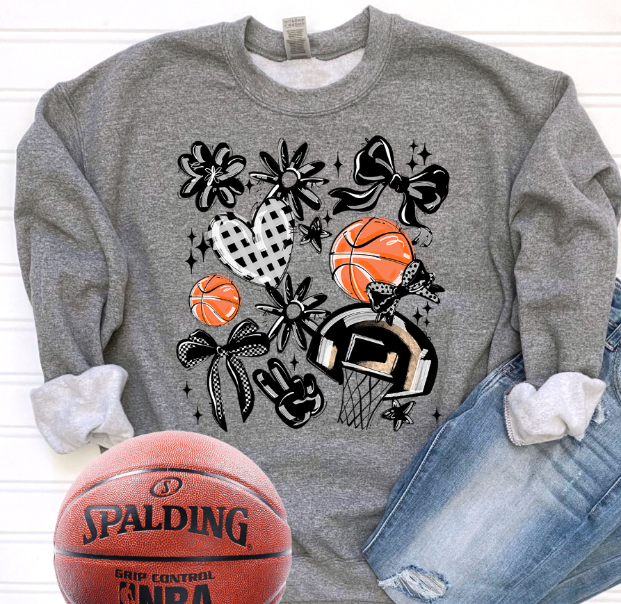 BLACK PLAY BALL BASKETBALL COLLAGE