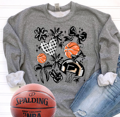 BLACK PLAY BALL BASKETBALL COLLAGE