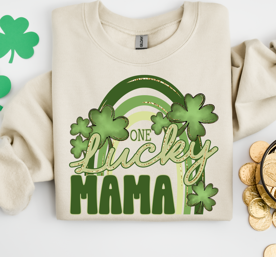 ONE LUCKY RAINBOW MAMA