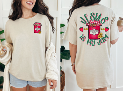JESUS IS MY JAM - INCLUDES POCKET DESIGN