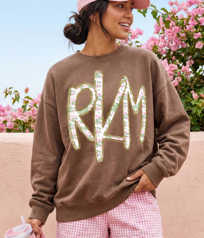 TOILE DOODLE MONOGRAM