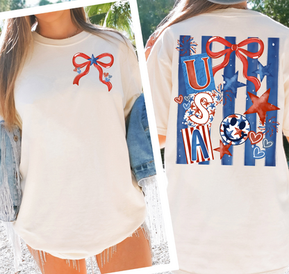 STRIPES USA - INCLUDES POCKET DESIGN