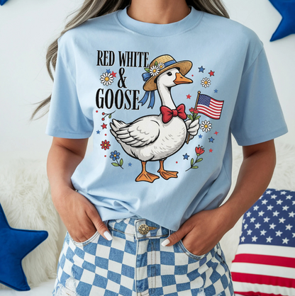RED WHITE & GOOSE