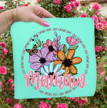 LOVE GROWS HERE - MAMAW