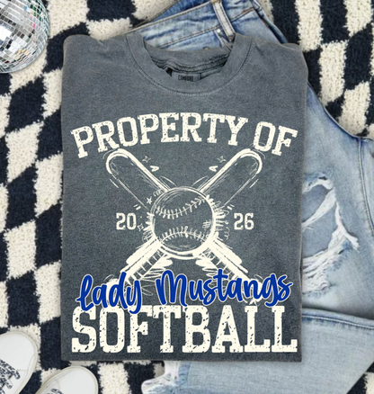 PROPERTY OF SOFTBALL