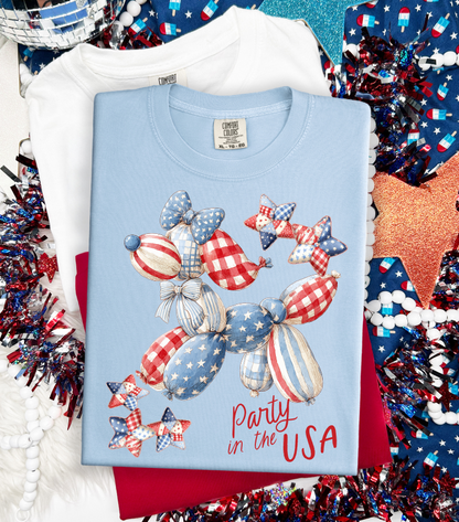 PARTY IN THE USA BALLOON DOG
