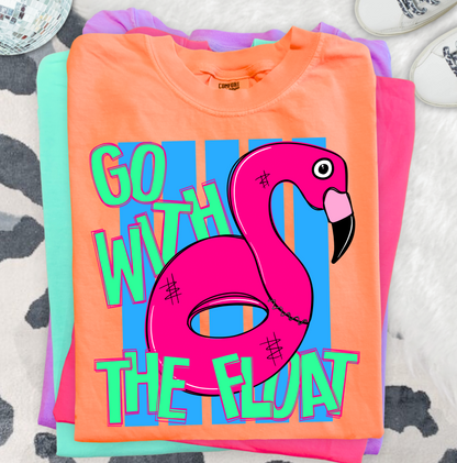 GO WITH THE FLOAT FLAMINGO