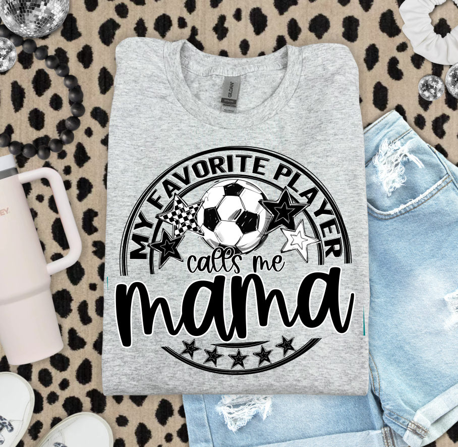SOCCER MY FAVORITE PLAYER BLANK