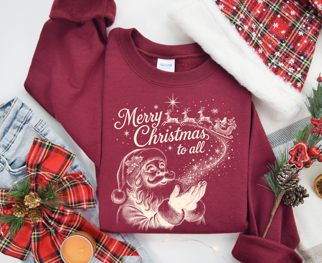 SANTA WISHES - THREE COLOR FILES INCLUDED
