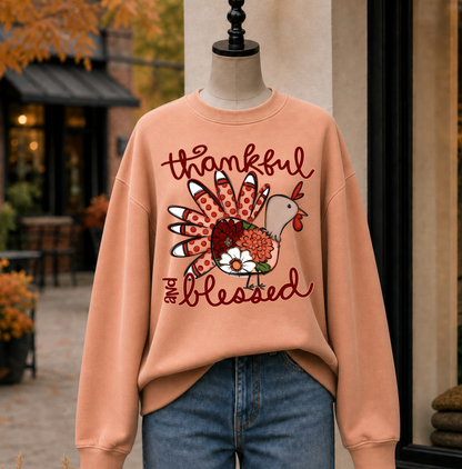 THANKFUL AND BLESSED TURKEY