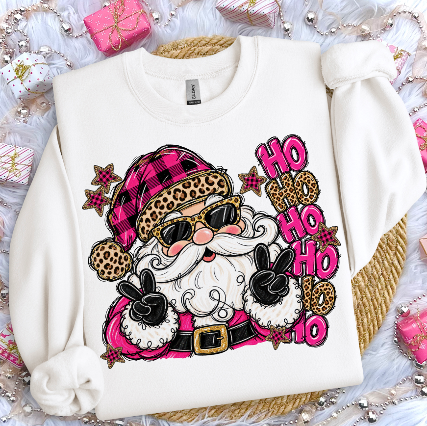 HO HO HO HOT PINK