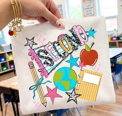 BACK TO SCHOOL NAME PENNANT SECOND