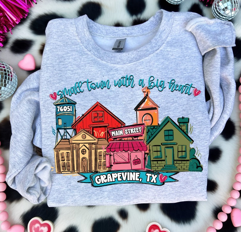 SMALL TOWN BIG HEART BLANK
