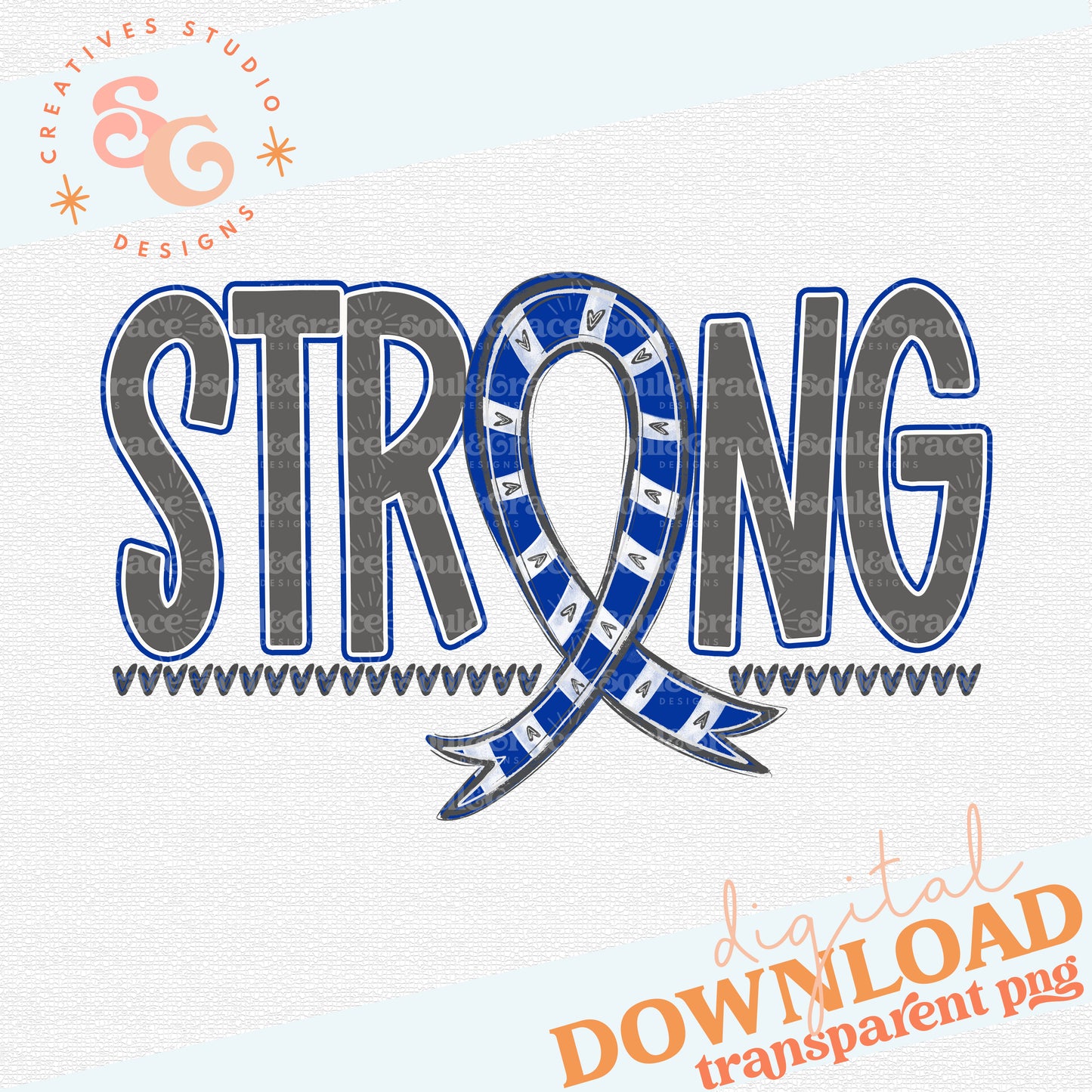 Awareness Ribbon BLUE