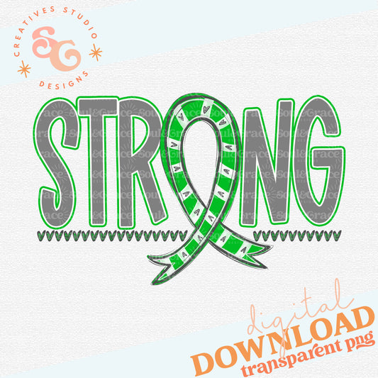 Awareness Ribbon LIME GREEN