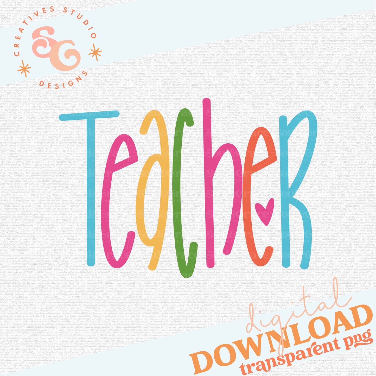 TEACHER LETTERING