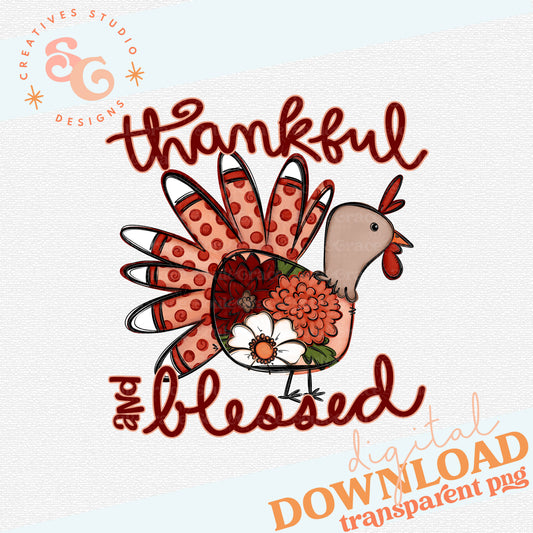 THANKFUL AND BLESSED TURKEY