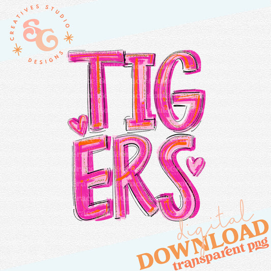 TIGERS Pretty in Pink