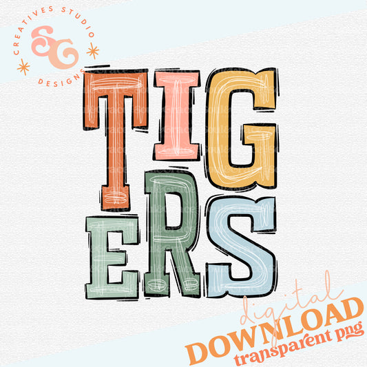 Boho Sports TIGERS