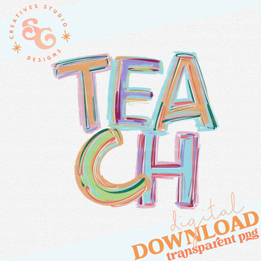 TILTED WORDS - TEACH