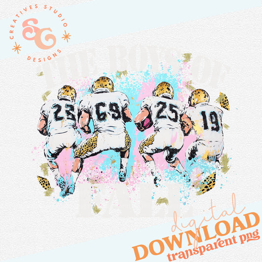 THE BOYS OF FALL - LIGHT TEXT