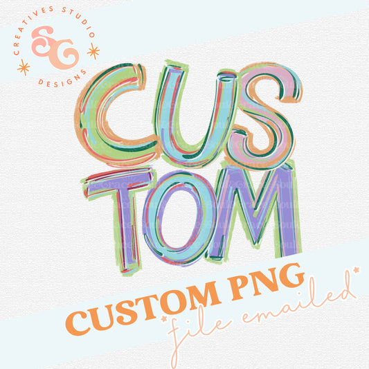 TILTED ALPHABET CUSTOMS