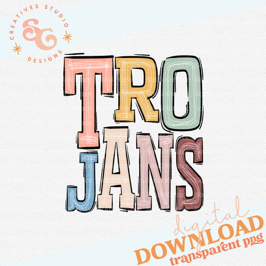 Boho Sports Trojans