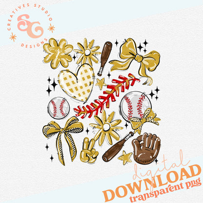 VEGAS PLAY BALL COLLAGE BASEBALL