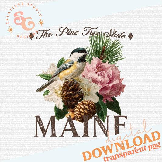 VINTAGE STATES MAINE