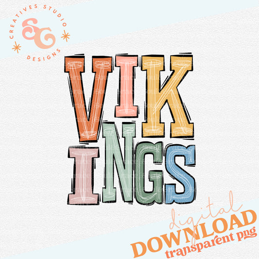 Boho Sports Vikings