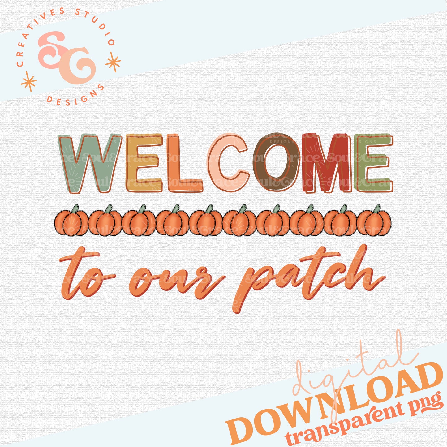 WELCOME TO OUR PATCH  DOOR MAT