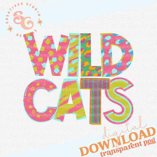 WILDCATS COLORFUL